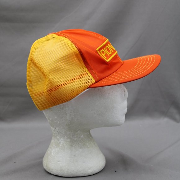 Vintage Trucker Hat - Pionner Farm Equipment - Adult Snapback - Picture 6 of 8